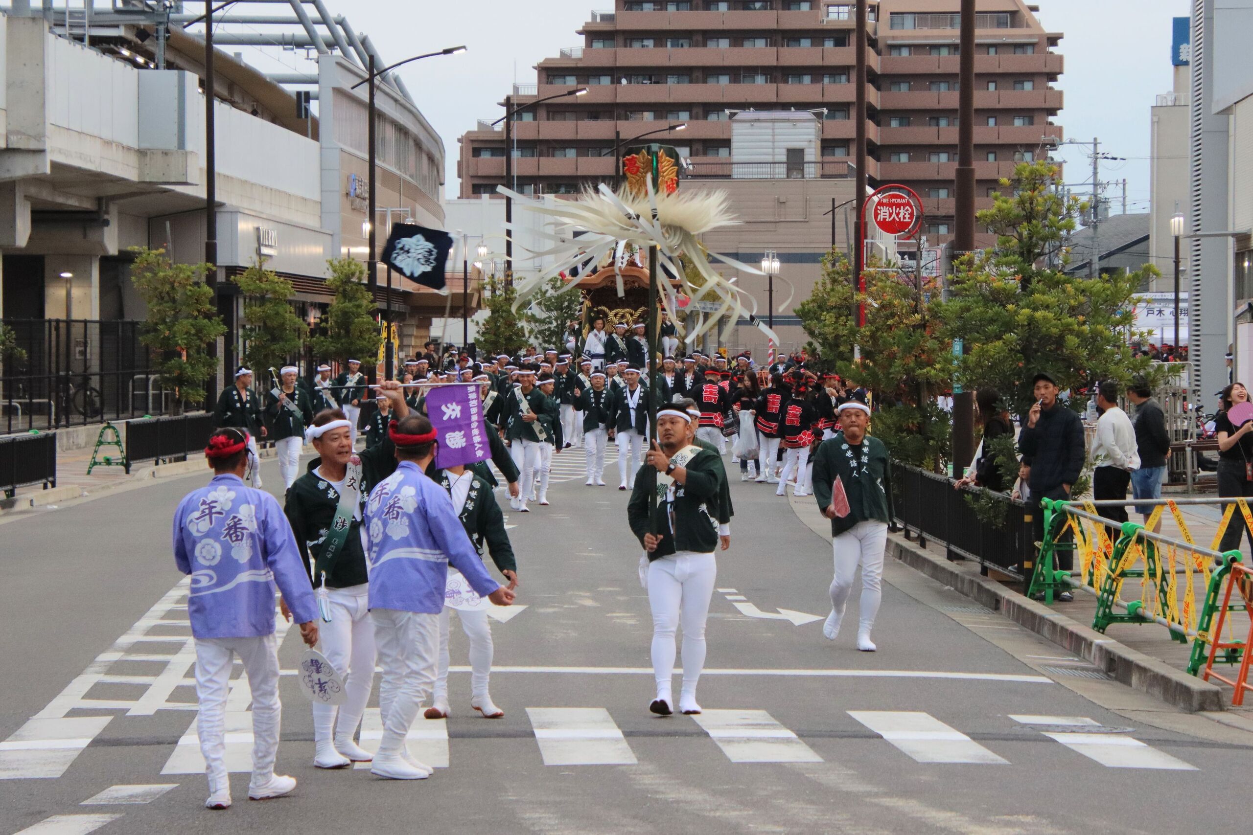 2023年東岸和田だんじり祭り10月祭礼 宵宮（葛城町